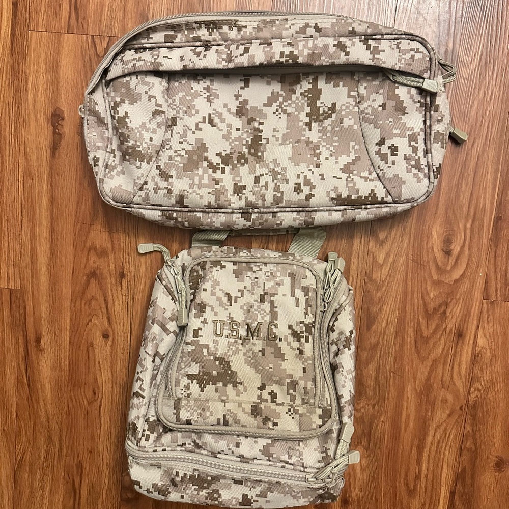 Digital Camo Backpack Set